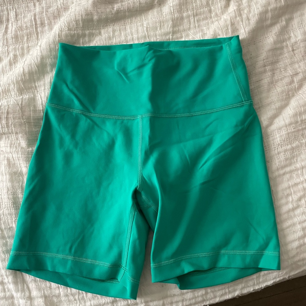 LULULEMON HIGH RISE BIKER SHORTS